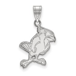 Illinois State University Redbirds Large Pendant in Sterling Silver 1.82 gr