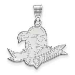 Seton Hall University Pirates Large Pendant in Sterling Silver 2.73 gr