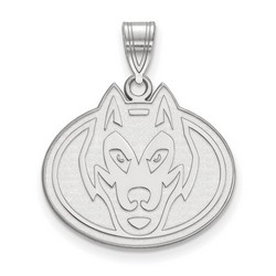 St Cloud State University Huskies Large Pendant in Sterling Silver 3.12 gr