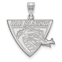 University of Alabama Birmingham UAB Blazers Sterling Silver Pendant 3.24 gr