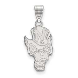University of Nevada Wolf Pack Large Pendant in Sterling Silver 1.60 gr
