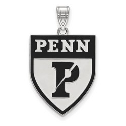 University of Pennsylvania Quakers XL Pendant in Sterling Silver 3.91 gr