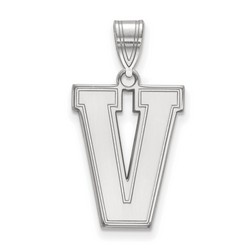 Vanderbilt University Commodores Large Pendant in Sterling Silver 2.30 gr