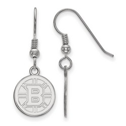 Boston Bruins Small Dangle Earrings in Sterling Silver 2.23 gr