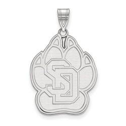 University of South Dakota Coyotes XL Pendant in Sterling Silver 3.92 gr