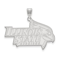 Illinois State University Redbirds XL Pendant in Sterling Silver 5.17 gr