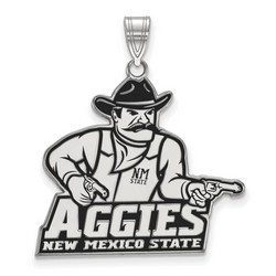 New Mexico State University Aggies XL Pendant in Sterling Silver 5.02 gr
