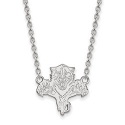 Florida Panthers Large Pendant Necklace in Sterling Silver 5.36 gr