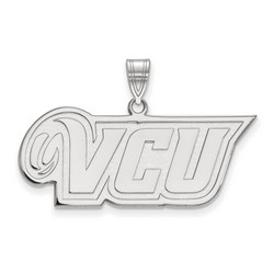 Virginia Commonwealth University Rams Medium Pendant in Sterling Silver 5.00 gr