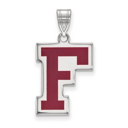 Fordham University Rams Large Pendant in Sterling Silver 2.18 gr