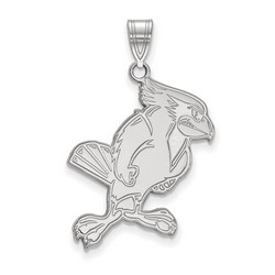 Illinois State University Redbirds XL Pendant in Sterling Silver 3.08 gr