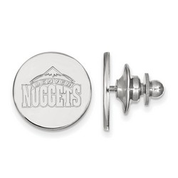 Denver Nuggets Lapel Pin in Sterling Silver 1.57 gr