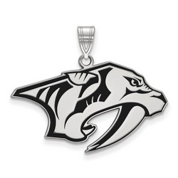 Nashville Predators Large Pendant in Sterling Silver 4.45 gr