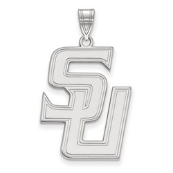 Samford University Bulldogs Large Pendant in Sterling Silver 3.76 gr