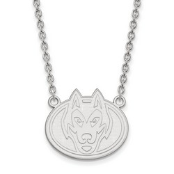 St Cloud State University Huskies Large Sterling Silver Pendant Necklace 6.34 gr