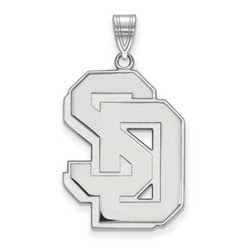 University of South Dakota Coyotes XL Pendant in Sterling Silver 3.04 gr