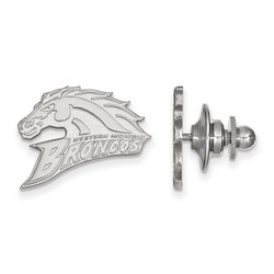 Western Michigan University Broncos Lapel Pin in Sterling Silver 1.75 gr