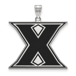 Xavier University Musketeers XL Pendant in Sterling Silver 5.14 gr