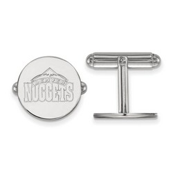 Denver Nuggets Cuff Link in Sterling Silver 5.97 gr