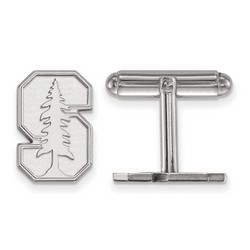 Stanford University Cardinal Cuff Link in Sterling Silver 5.89 gr