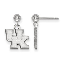 University of Kentucky Wildcats Dangle Ball Earrings in Sterling Silver 1.35 gr