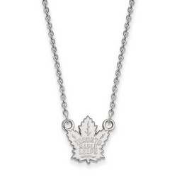 Toronto Maple Leafs Small Pendant Necklace in Sterling Silver 2.68 gr