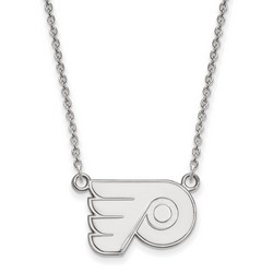 Philadelphia Flyers Small Pendant Necklace in Sterling Silver 3.98 gr