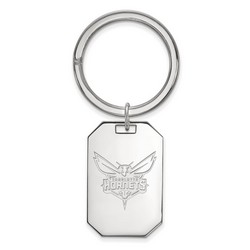 Charlotte Hornets Key Chain in Sterling Silver 12.45 gr