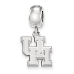 University of Houston Cougars Small Dangle Bead in Sterling Silver 3.51 gr