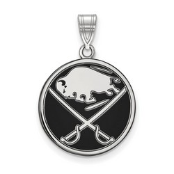 Buffalo Sabres Large Pendant in Sterling Silver 3.31 gr