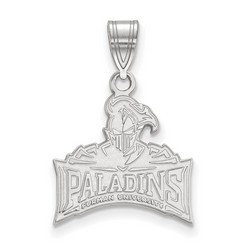 Furman University Paladins Medium Pendant in Sterling Silver 1.74 gr