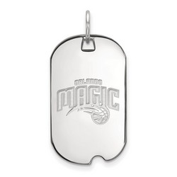 Orlando Magic Small Dog Tag in Sterling Silver 4.29 gr