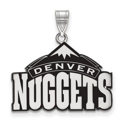 Denver Nuggets Large Pendant in Sterling Silver 4.15 gr