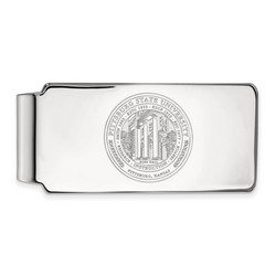 Pittsburg State University Gorillas Money Clip Crest in Sterling Silver 17.01 gr