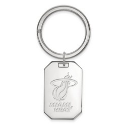 Miami Heat Key Chain in Sterling Silver 12.31 gr