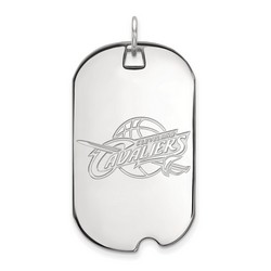 Cleveland Cavaliers Large Dog Tag in Sterling Silver 7.90 gr