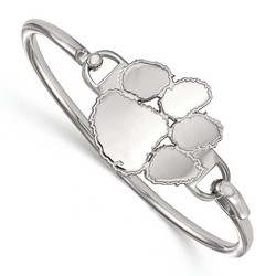 Clemson University Tigers Bangle in Sterling Silver 16.24 gr