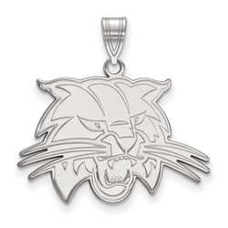 Ohio University Bobcats Large Pendant in Sterling Silver 3.65 gr