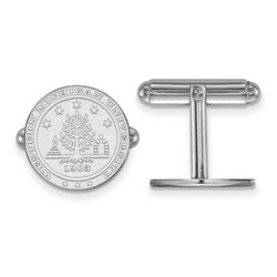 Western Michigan University Broncos Crest Cuff Link in Sterling Silver 6.55 gr