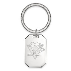 Pittsburgh Penguins Key Chain in Sterling Silver 12.09 gr
