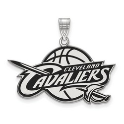 Cleveland Cavaliers Large Pendant in Sterling Silver 4.65 gr