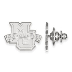 Marquette University Golden Eagles Lapel Pin in Sterling Silver 2.20 gr