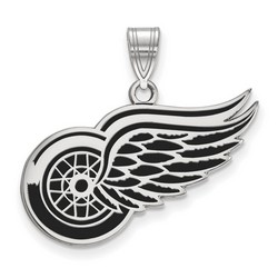 Detroit Red Wings Large Pendant in Sterling Silver 2.84 gr