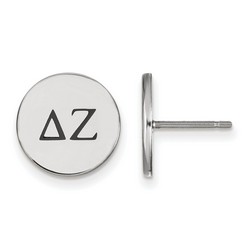 Delta Zeta Sorority Enameled Post Earrings in Sterling Silver 2.04 gr