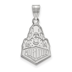 Purdue University Boilermakers Large Pendant in Sterling Silver 1.93 gr