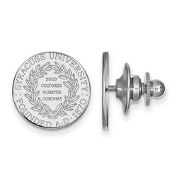 Syracuse University Orange Crest Lapel Pin in Sterling Silver 3.63 gr