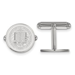 UC Berkeley California Golden Bears Crest Cuff Link in Sterling Silver 7.04 gr