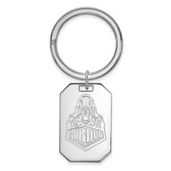 Purdue University Boilermakers Key Chain in Sterling Silver 12.32 gr