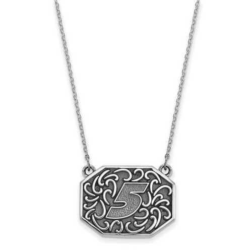 Kasey Kahne #5 Bali Type Split Chain Pendant In Sterling Silver 5.32 Gr