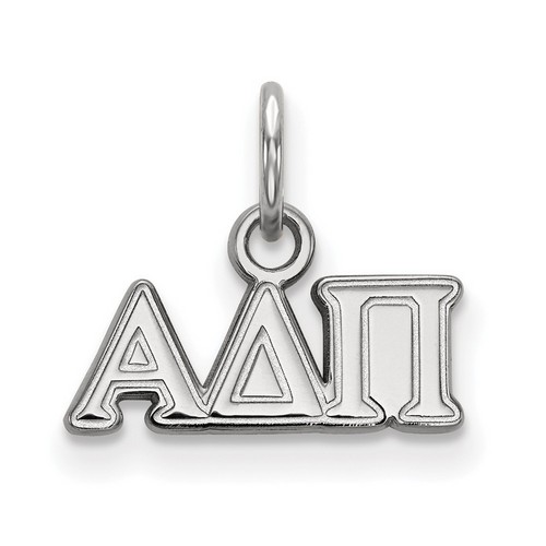 Alpha Delta Pi Sorority XS Pendant in Sterling Silver 0.75 gr